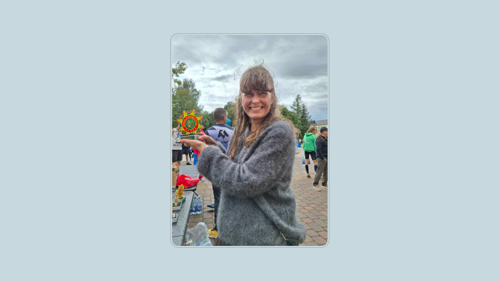 Giedrė Šeirė pusmaratonio renginyje